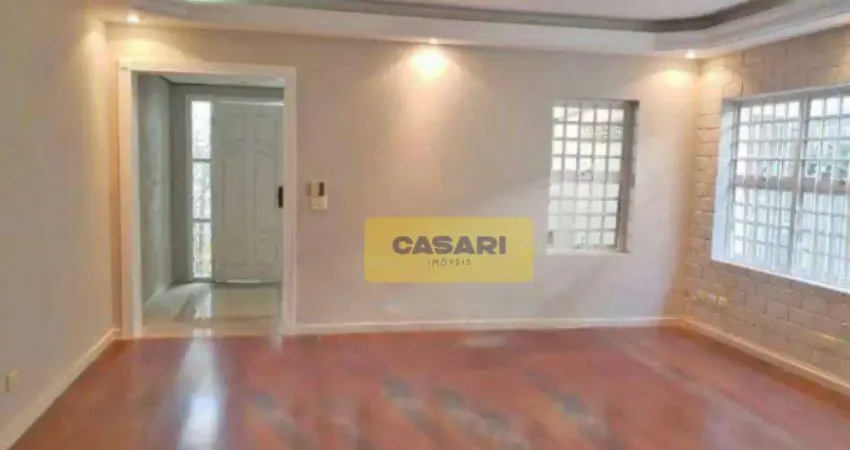Sobrado com 3 dormitórios à venda, 196 m²- Vila Scarpelli - Santo André/SP