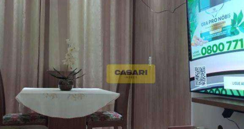 Apartamento com 2 dormitórios à venda, 48 m²- Jardim Ipanema - Santo André/SP