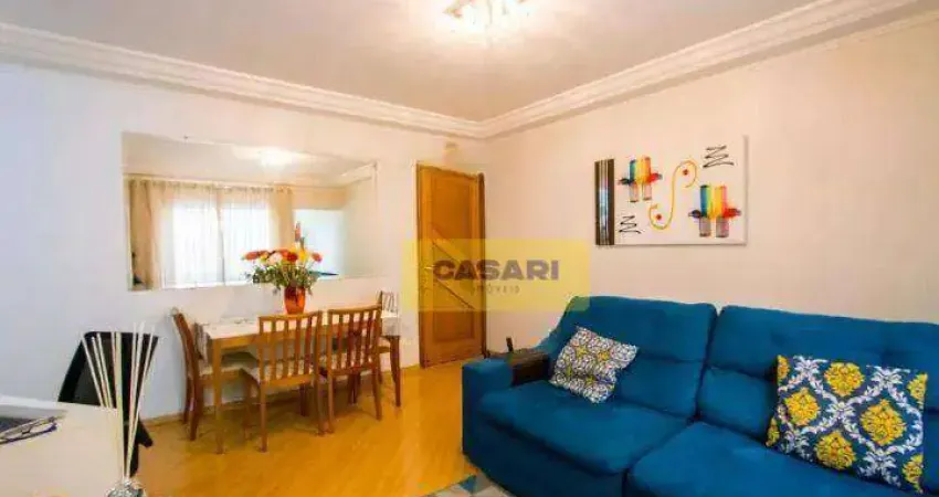 Apartamento com 3 dormitórios à venda, 80 m² - Vila Valparaíso - Santo André/SP