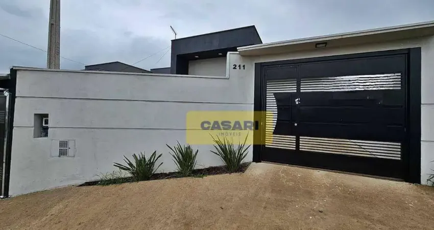 Casa com 2 dormitórios à venda, 68 m² - Parque Campestre I - Boituva/SP
