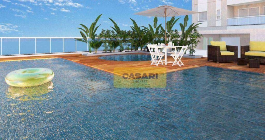 Apartamento com 2 dormitórios à venda, 57 m² - Rudge Ramos - São Bernardo do Campo/SP.