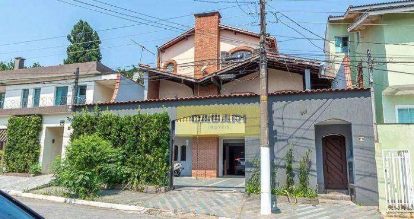 Sobrado com 4 dormitórios à venda, 386 m² por R$ 1.800.000,00 - Parque dos Pássaros - São Bernardo do Campo/SP