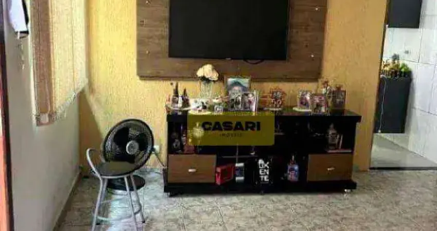Casa com 2 dormitórios, 110 m² - Vila Scarpelli - Santo André/SP