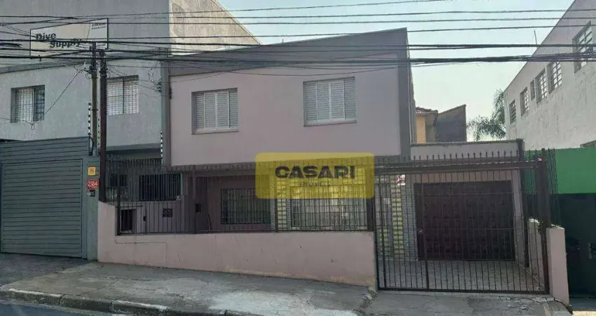 Sobrado com 3 dormitórios, 135 m² - venda por R$ 750.000,00 ou aluguel por R$ 7.983,00/mês - Jardim - Santo André/SP