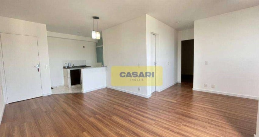 Apartamento com 2 dormitórios para alugar, 60 m²- Planalto - São Bernardo do Campo/SP