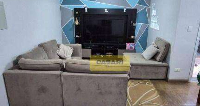 Apartamento com 3 dormitórios à venda, 169 m² - Campestre - Santo André/SP