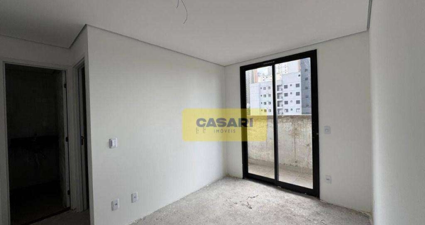 Apartamento com 2 dormitórios à venda, 37 m²  - Campestre - Santo André/SP