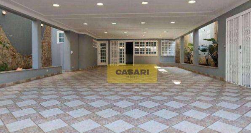Sobrado com 4 dormitórios para alugar, 395 m² por R$ 8.410,22/mês - Vila Mussolini - São Bernardo do Campo/SP