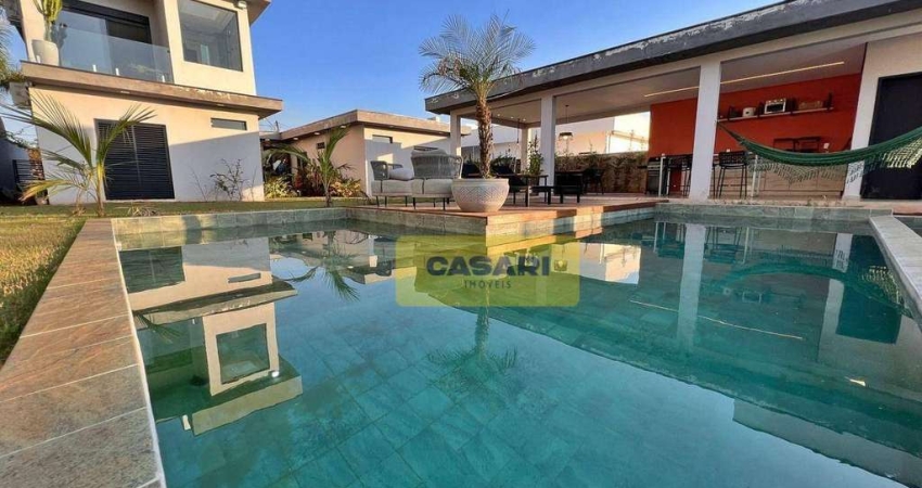 Casa com 5 dormitórios à venda, 415 m² - Reserva Campos de Boituva - Boituva/SP