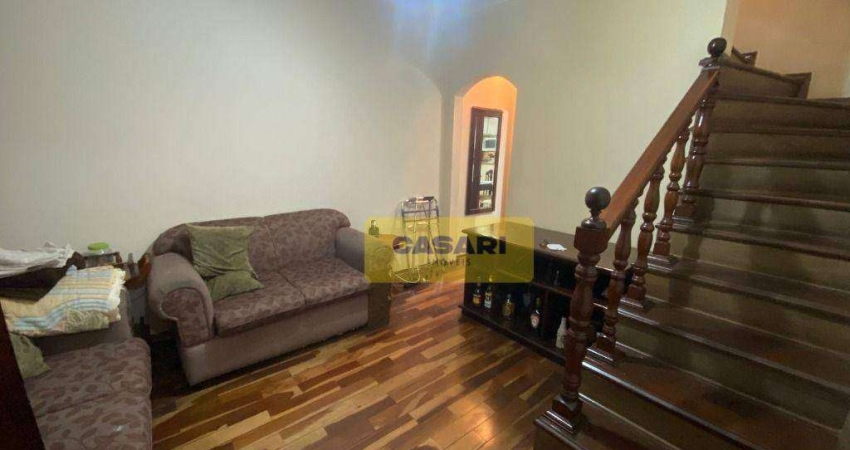 Sobrado com 3 dormitórios à venda, 188 m²- Rudge Ramos - São Bernardo do Campo/SP