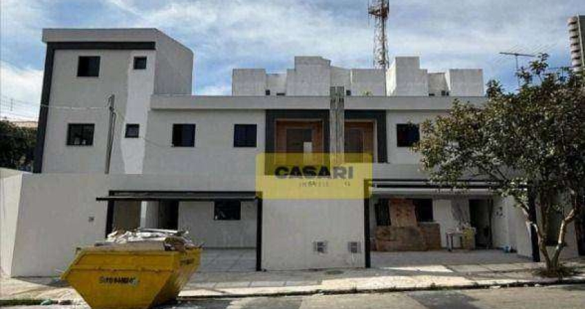 Sobrado com 3 dormitórios à venda, 83 m²  - Jardim - Santo André/SP