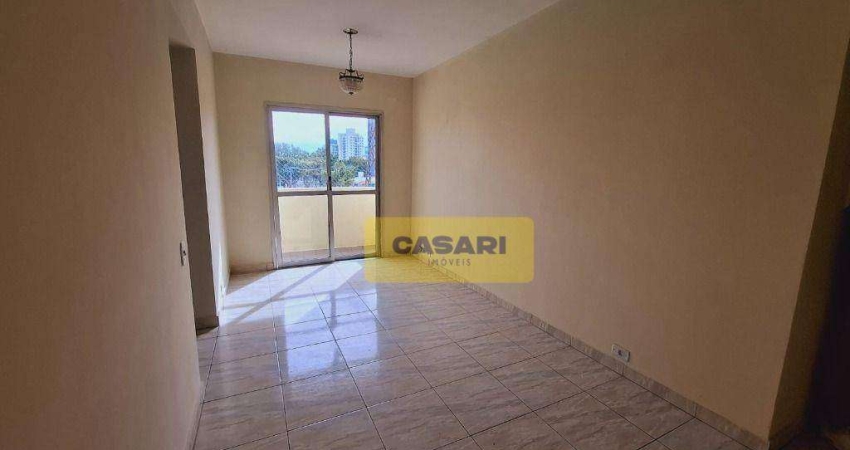 Apartamento com 2 dormitórios para alugar, 56 m² por R$ 2.741,00/mês - Rudge Ramos - São Bernardo do Campo/SP