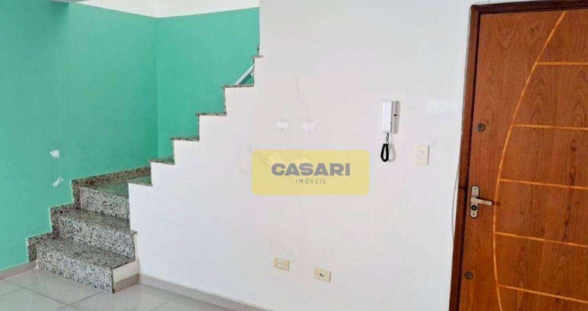 Cobertura com 2 dormitórios, 124 m² - venda por R$ 499.000,00 ou aluguel por R$ 2.842,01/mês - Vila Humaitá - Santo André/SP