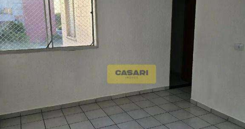 Apartamento com 1 dormitório para alugar, 52 m² - Jardim Alvorada - Santo André/SP