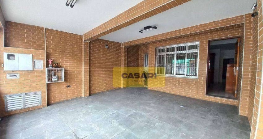 Sobrado com 3 dormitórios para alugar, 166 m² por R$ 2.902,67/mês - Planalto - São Bernardo do Campo/SP