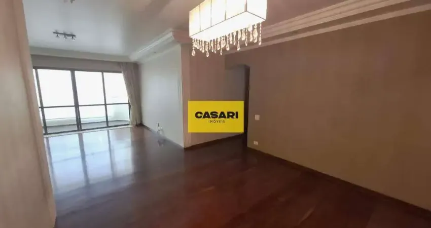 Apartamento de 140m² com 3 Dorms (1 Suíte), Varanda e 2 Vagas – Centro de São Bernardo