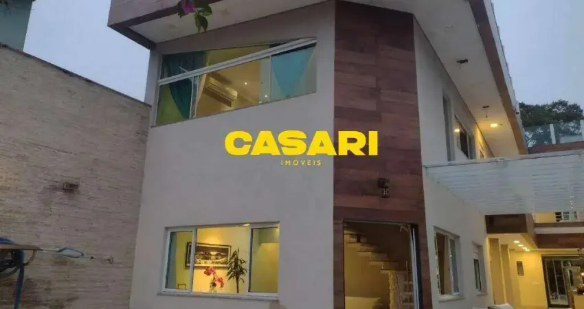 Sobrado com 4 dormitórios à venda, 500 m² - Riacho Grande - São Bernardo do Campo/SP