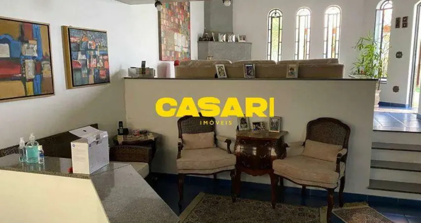 Sobrado com 4 dormitórios, 400 m² - venda ou aluguel- vila bastos - santo andré/sp