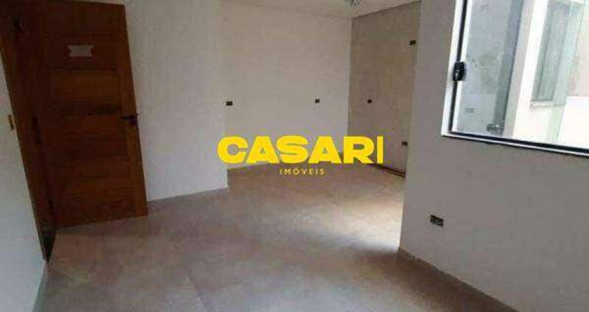 Cobertura com 2 dormitórios à venda, 100 m²- Vila Curuçá - Santo André/SP
