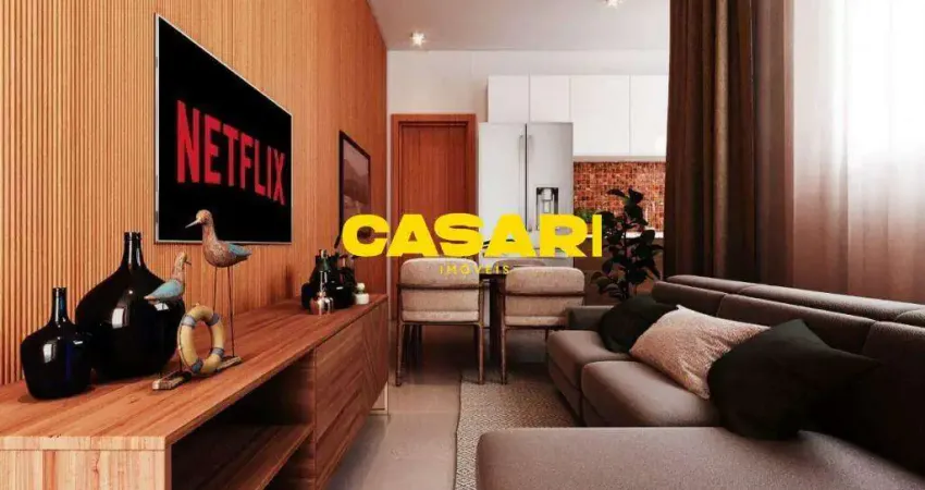 Apartamento com 2 dormitórios à venda, 93 m²- Campestre - Santo André/SP