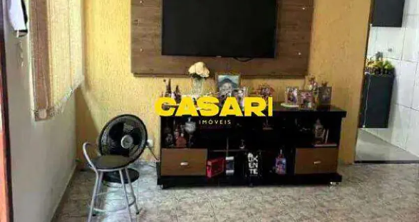 Casa com 2 dormitórios, 110 m² - vila scarpelli - santo andré/sp