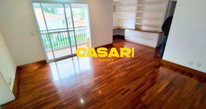 Apartamento com 2 dormitórios para alugar, 89 m² - Jardim - Santo André/SP