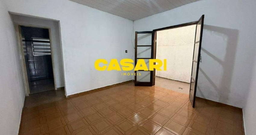Casa térrea assobradada com 90m² Locação, Nova Petrópolis, São Bernardo do Campo.