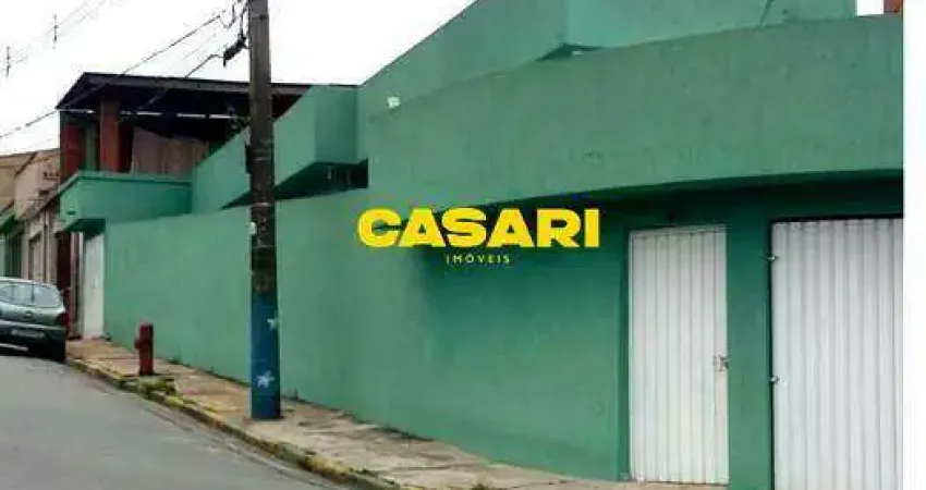 Casa com 2 dormitórios à venda no Jardim do Estádio, Santo André - 260 m²