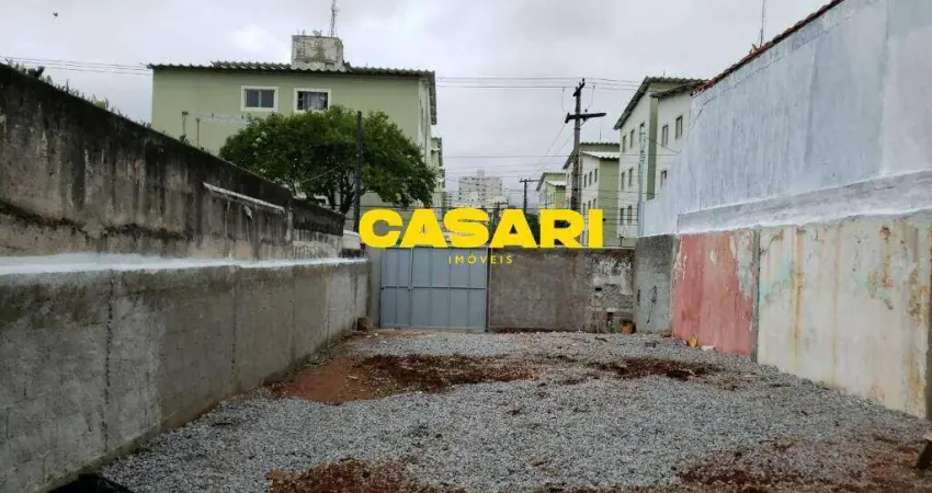 Terreno à venda, 200 m² por R$ 550.000,00 - Vila Vivaldi - São Bernardo do Campo/SP