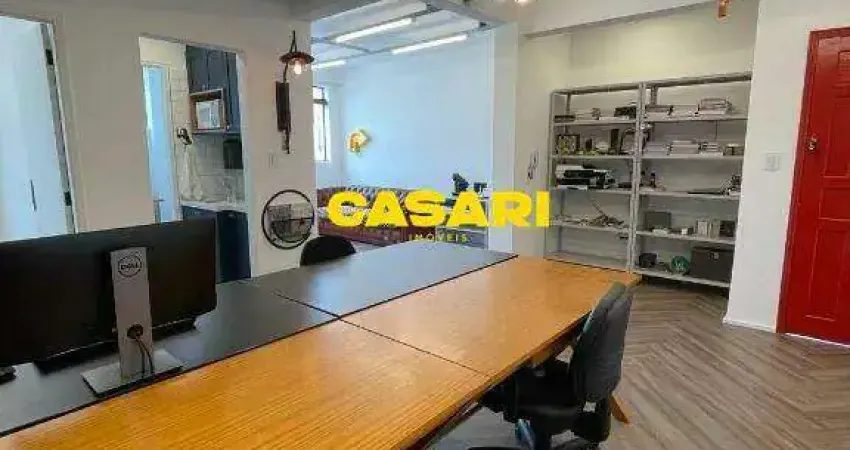 Sala comercial à venda com 84 m² no centro de são bernardo do campo – ao lado do paço municipal