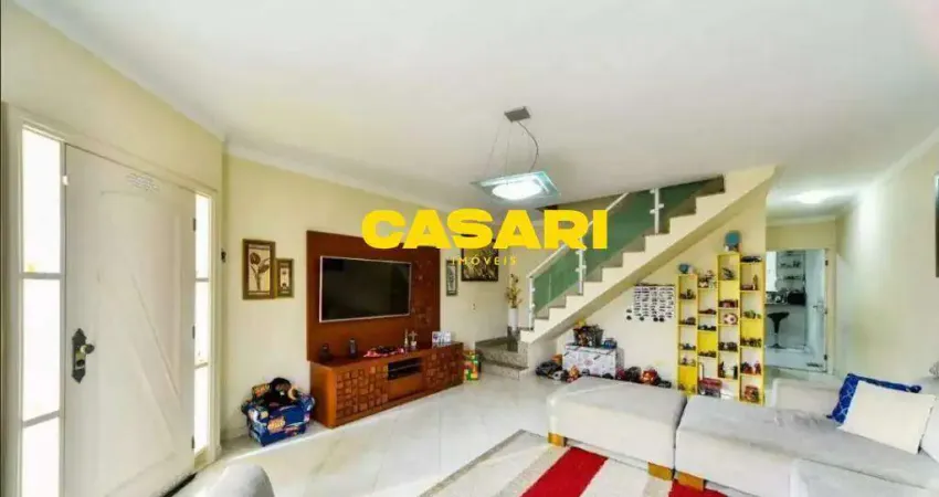 Sobrado com 3 dormitórios à venda, 215 m²- Independência - São Bernardo do Campo/SP