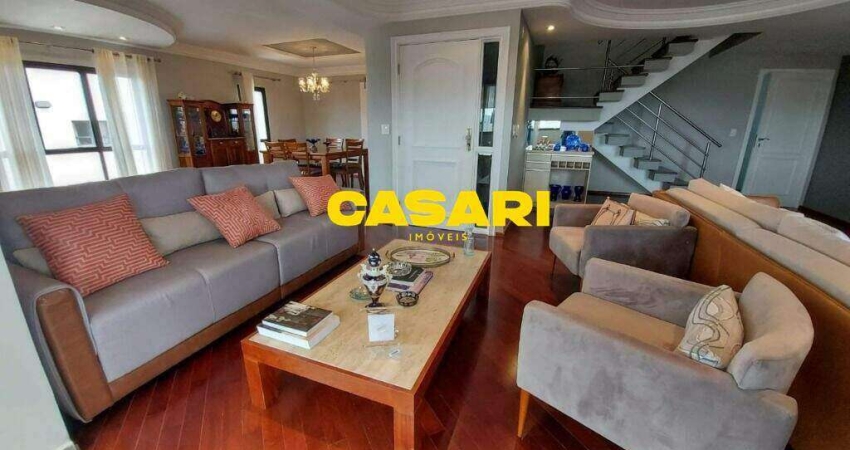Cobertura com 4 dormitórios à venda, 350 m² - Jardim Hollywood - São Bernardo do Campo/SP