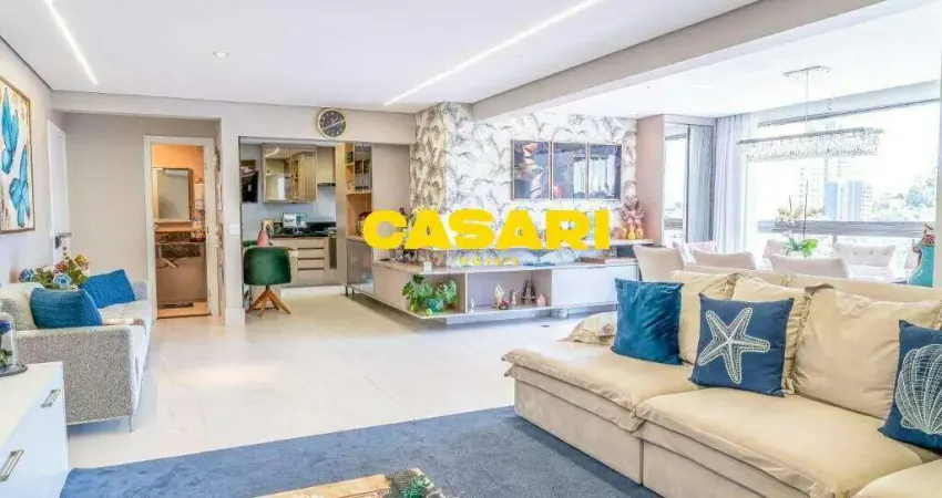Apartamento com 3 dormitórios à venda, 165 m² - jardim do mar - são bernardo do campo/sp
