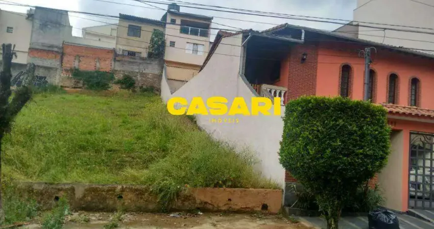 Terreno à venda, 275 m² por R$ 550.000,00 - Parque Espacial - São Bernardo do Campo/SP