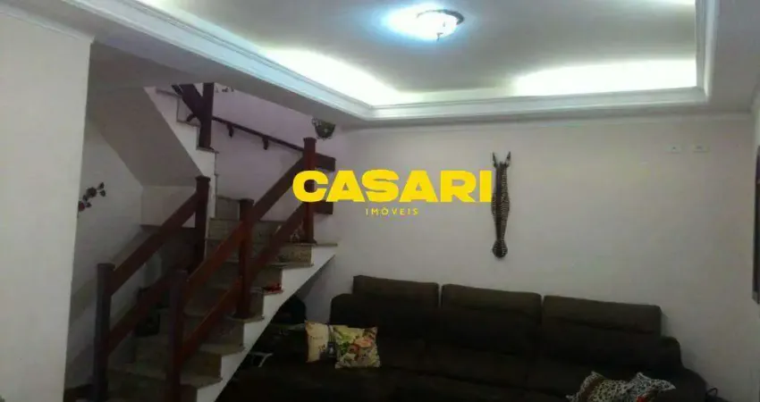 Sobrado com 2 dormitórios, 273 m² - venda por R$ 1.800.000,00 ou aluguel por R$ 10.614,90/mês - Campestre - Santo André/SP