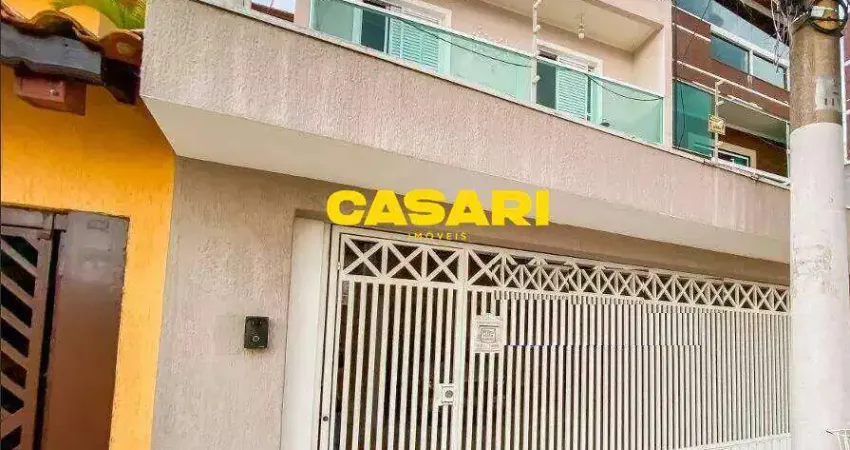 Sobrado com 4 dormitórios à venda, 340 m² - Vila Scarpelli - Santo André/SP
