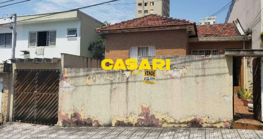 Terreno à venda, 250 m² por R$ 815.000,00 - Jardim do Mar - São Bernardo do Campo/SP