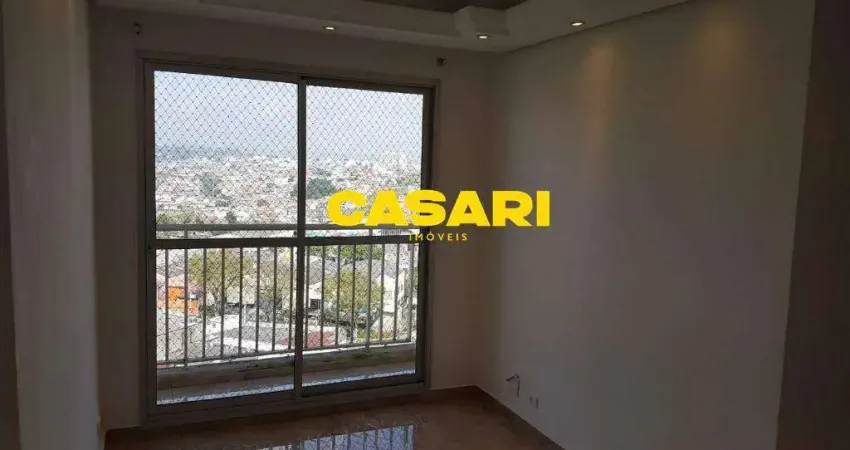 Apartamento com 3 dormitórios à venda, 60 m² - Vila Homero Thon - Santo André/SP