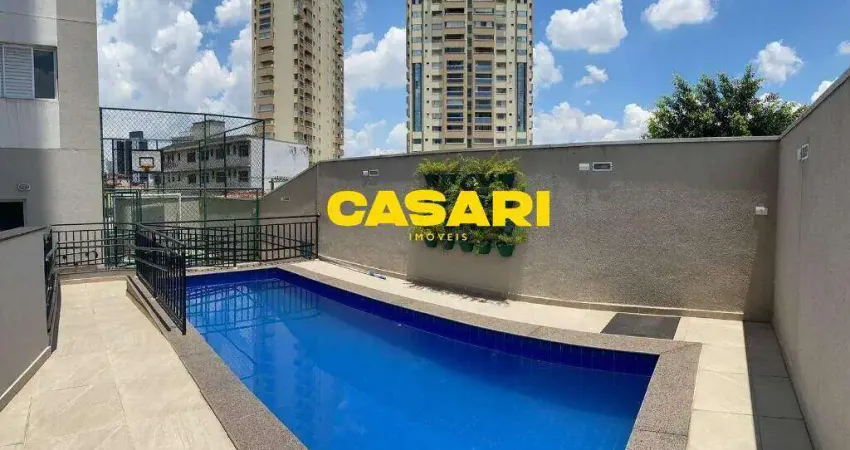 Apartamento com 2 dormitórios à venda, 52 m²- Casa Branca - Santo André/SP