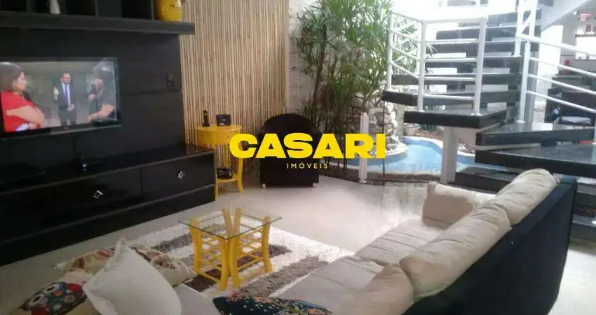 Sobrado residencial à venda, Campestre, Santo André.