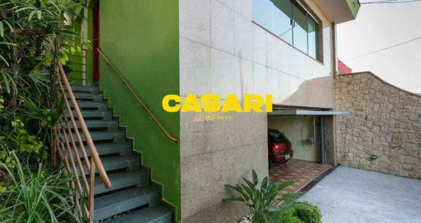 Casa com 4 dormitórios à venda, 200 m² - Assunção - São Bernardo do Campo/SP