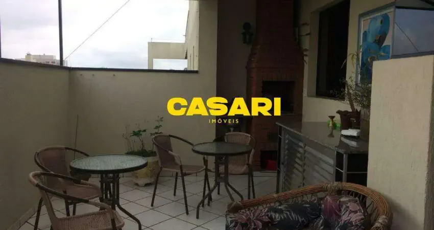 Cobertura com 4 dormitórios à venda, 140m² - Rudge Ramos - São Bernardo do Campo / SP