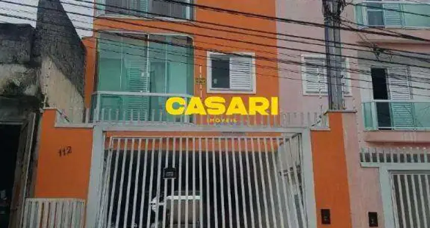 Cobertura com 2 dormitórios à venda, 100 m² - Jardim Santo André - Santo André/SP