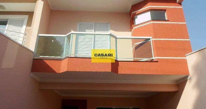 Sobrado à venda, 165 m² por r$ 932.800,00 - assunção - são bernardo do campo/sp