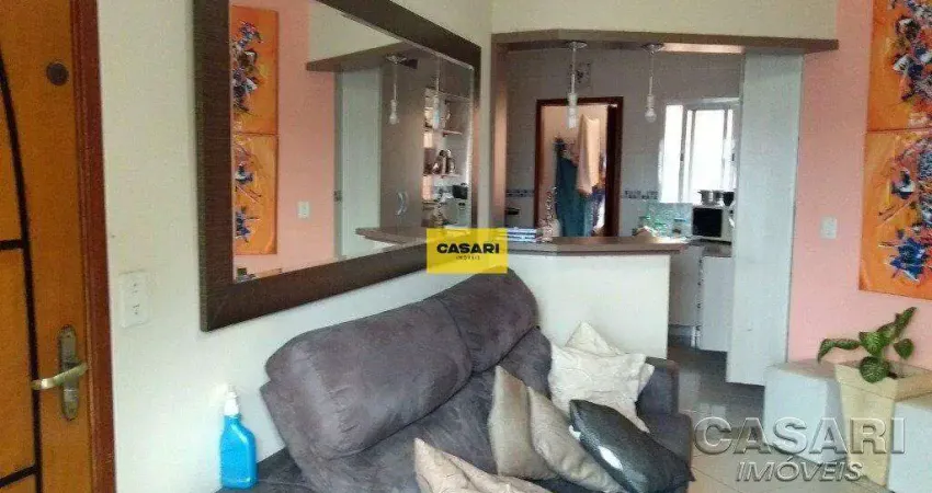 Apartamento à venda no centro de são bernardo – 54 m², 2 dormitórios, suíte e varanda