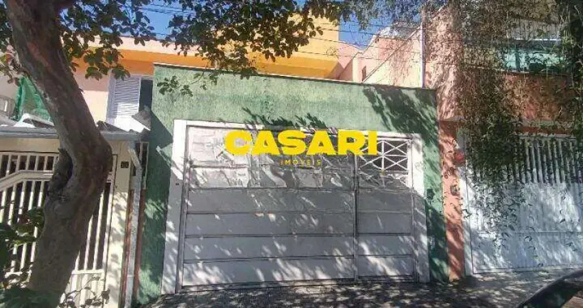 Sobrado com 3 dormitórios à venda, 206 m²- Jardim - Santo André/SP