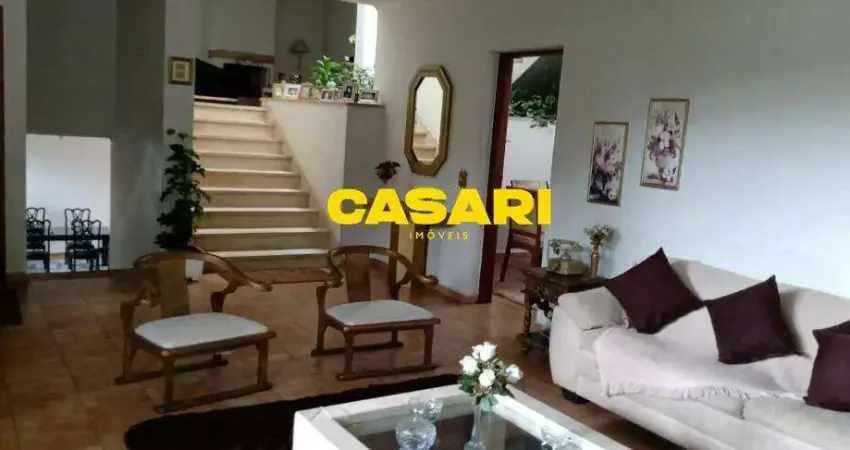 Casa de alto padrão com 5 dormitórios e 600 m² à venda no centro - são bernardo do campo/sp