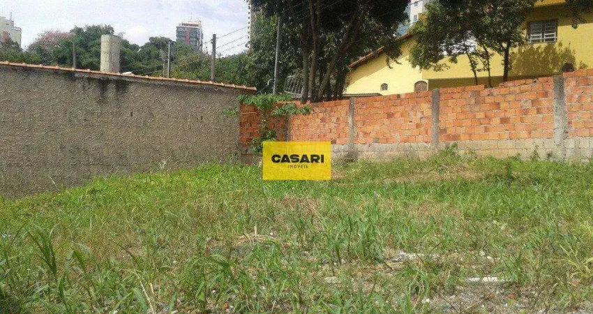 Terreno à venda, 167 m² - rudge ramos - são bernardo do campo/sp