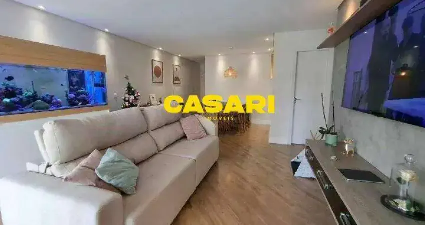 Apartamento com 2 quartos sendo 2 suítes na américo brasiliense à venda, 101 m² - centro - são bernardo do campo/sp