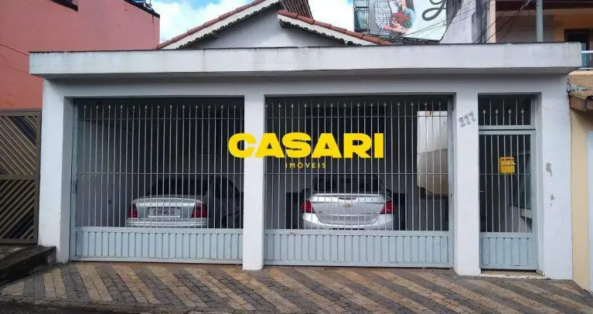 Casa com 2 dormitórios à venda, 187 m² - vila euclides - são bernardo do campo/sp